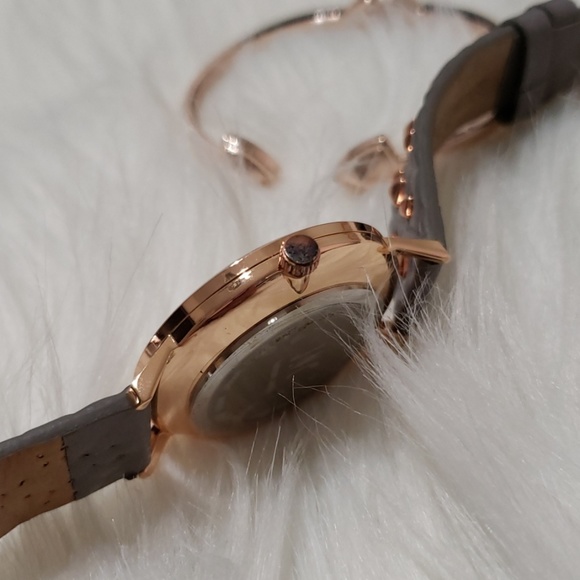 I.N.C Watch & Hinged Bracelet Set main image 5